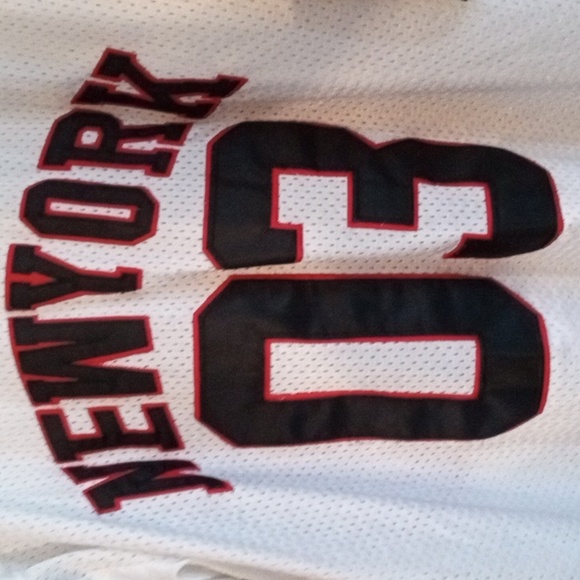 New York #03 Jersey XL, White , Black and Red - Picture 3 of 12
